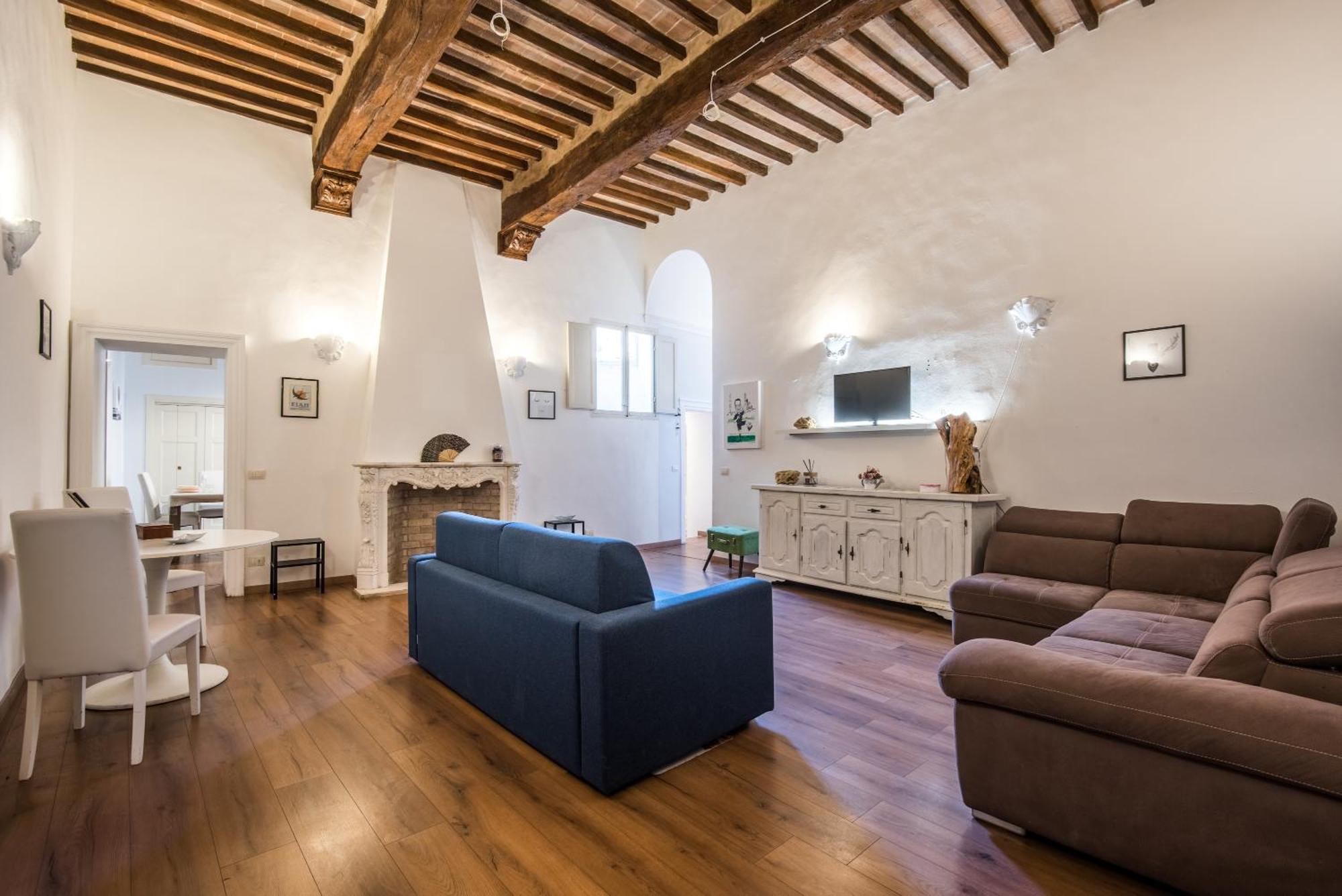 Incantevole Appartamento Banchi Di Sopra Siena Exteriér fotografie